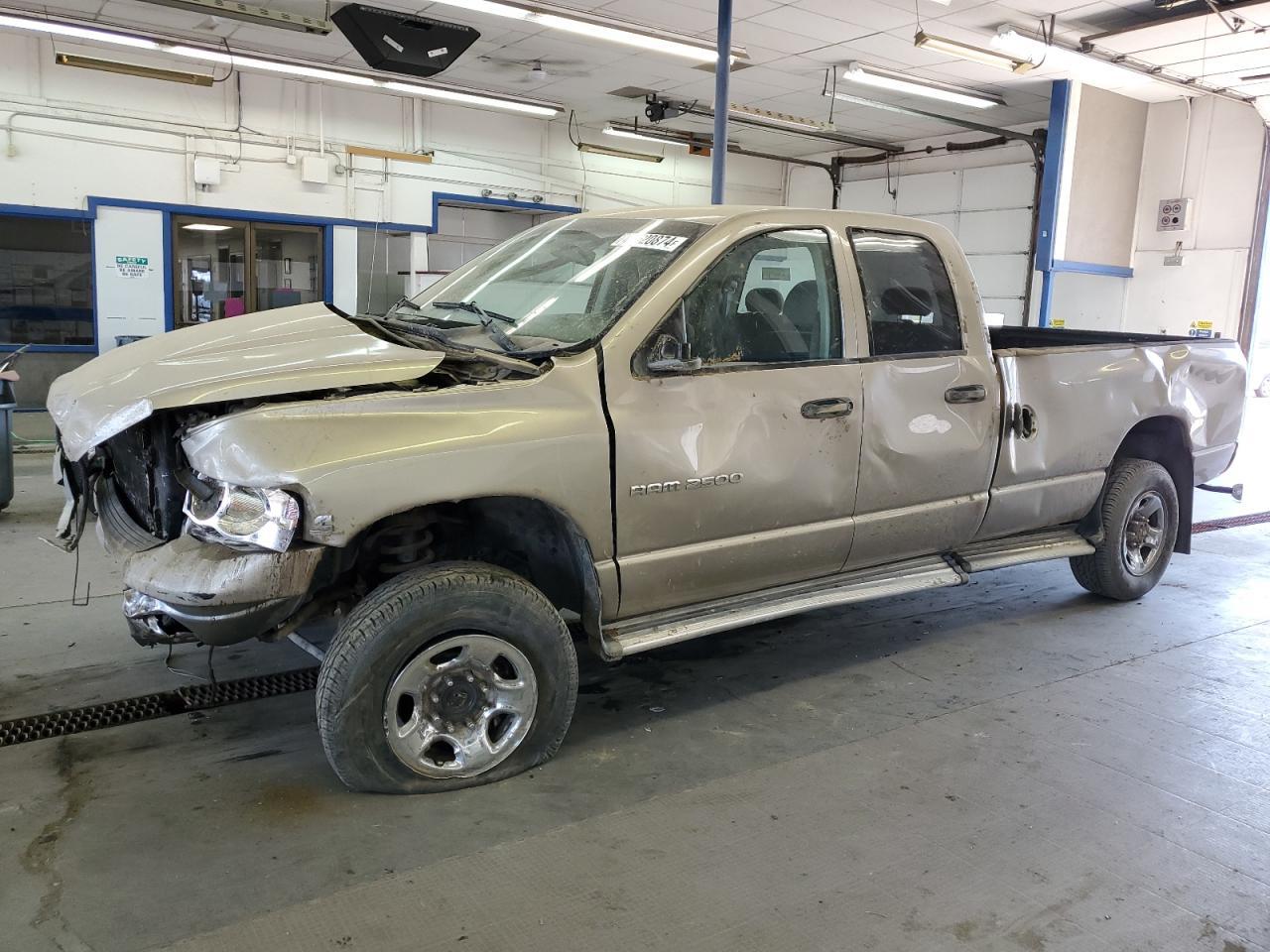 DODGE RAM 2500 S 2004 gold  diesel 3D7KU28C04G190879 photo #1