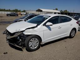 HYUNDAI ELANTRA SE 2019 white  gas 5NPD74LF8KH427758 photo #2