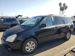 KIA SEDONA LX 2010 black sports v gas KNDMG4C33A6327131 photo #2