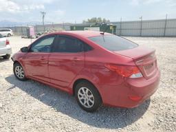 HYUNDAI ACCENT GLS 2014 red sedan 4d gas KMHCT4AEXEU768375 photo #3