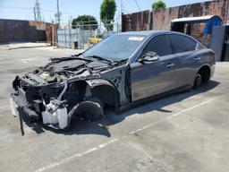 INFINITI Q50 PURE 2020 charcoal  gas JN1EV7APXLM202730 photo #2