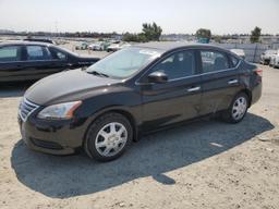 NISSAN SENTRA S 2013 black  gas 1N4AB7AP1DN905509 photo #2