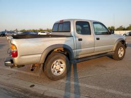 TOYOTA TACOMA DOU 2002 silver  gas 5TEGN92N22Z120382 photo #4