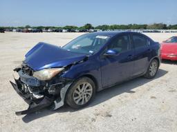 MAZDA 3 I 2012 blue  gas JM1BL1V76C1632141 photo #2