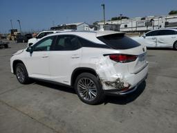 LEXUS RX 450H 2020 white  hybrid engine 2T2JGMDA7LC055254 photo #3