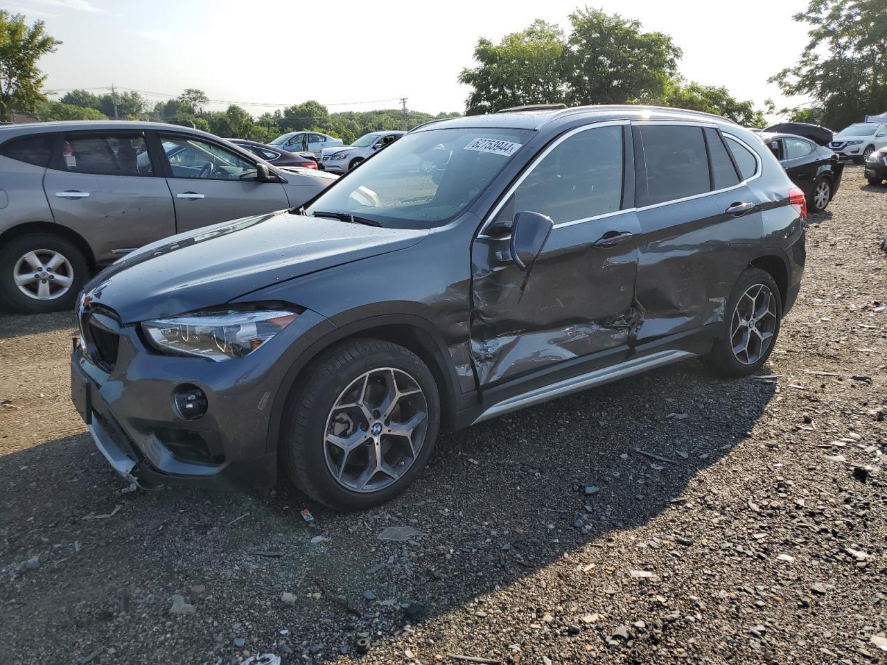 BMW X1 XDRIVE2 2018 gray  gas WBXHT3C34J5F92823 photo #1