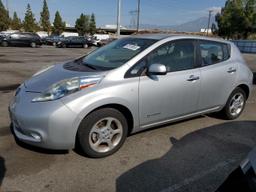 NISSAN LEAF SV 2011 silver hatchbac electric JN1AZ0CP2BT008267 photo #2