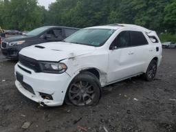 DODGE DURANGO R/ 2018 white  gas 1C4SDJCT3JC117015 photo #2