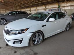 KIA OPTIMA LX 2015 white  gas 5XXGM4A72FG376163 photo #2