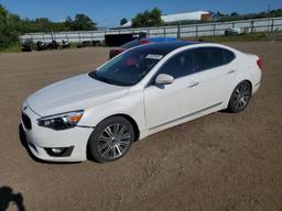 KIA CADENZA PR 2014 white sedan 4d gas KNALN4D75E5139674 photo #2