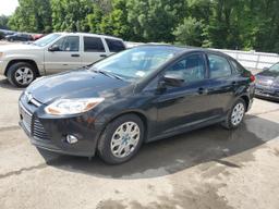 FORD FOCUS SE 2012 black  gas 1FAHP3F25CL164328 photo #2