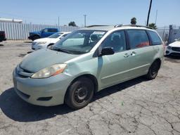 TOYOTA SIENNA CE 2008 green  gas 5TDZK23C08S133790 photo #2