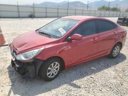 HYUNDAI ACCENT GLS 2014 red sedan 4d gas KMHCT4AEXEU768375 photo #2