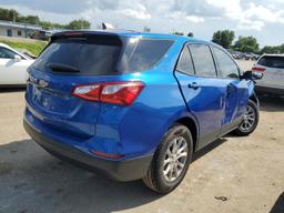 CHEVROLET EQUINOX LS 2019 blue  gas 3GNAXHEV3KS555319 photo #4