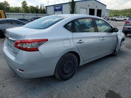 NISSAN SENTRA S 2013 gray sedan 4d gas 3N1AB7AP8DL616091 photo #4