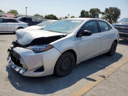 TOYOTA COROLLA L 2019 silver  gas 2T1BURHE8KC140775 photo #2