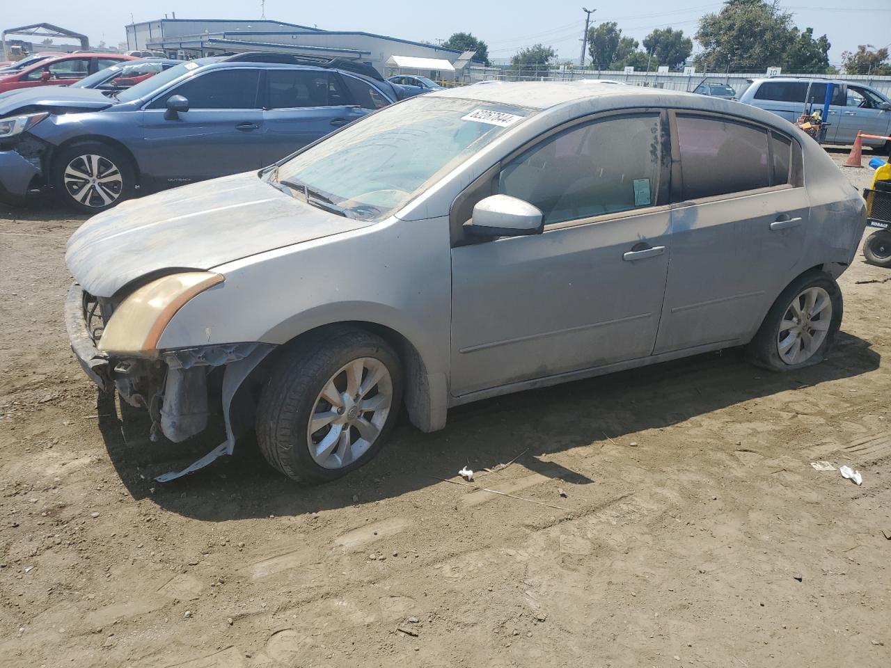 NISSAN SENTRA 2.0 2008 gray sedan 4d gas 3N1AB61E88L718344 photo #1