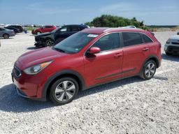 KIA NIRO FE 2018 red  hybrid engine KNDCB3LC6J5126057 photo #2