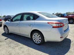 NISSAN SENTRA S 2015 silver sedan 4d gas 3N1AB7AP8FY364185 photo #3