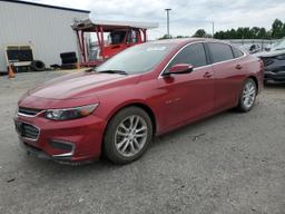 CHEVROLET MALIBU LT 2017 burgundy sedan 4d gas 1G1ZE5ST6HF211931 photo #2