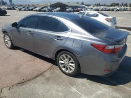 LEXUS ES 300H 2014 gray sedan 4d hybrid engine JTHBW1GG8E2042166 photo #3