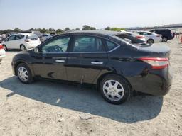 NISSAN SENTRA S 2013 black  gas 1N4AB7AP1DN905509 photo #3