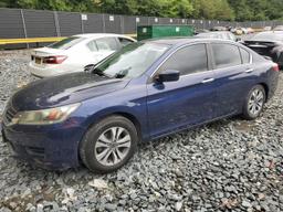 HONDA ACCORD LX 2015 blue  gas 1HGCR2F33FA055790 photo #2