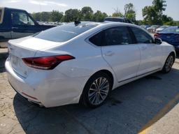 GENESIS G80 BASE 2017 white  gas KMHGN4JE7HU174133 photo #4