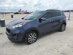 KIA SPORTAGE E 2018 blue  gas KNDPN3AC8J7355565 photo #2