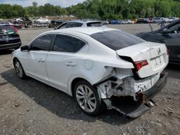 ACURA ILX BASE W 2018 white  gas 19UDE2F3XJA001248 photo #3