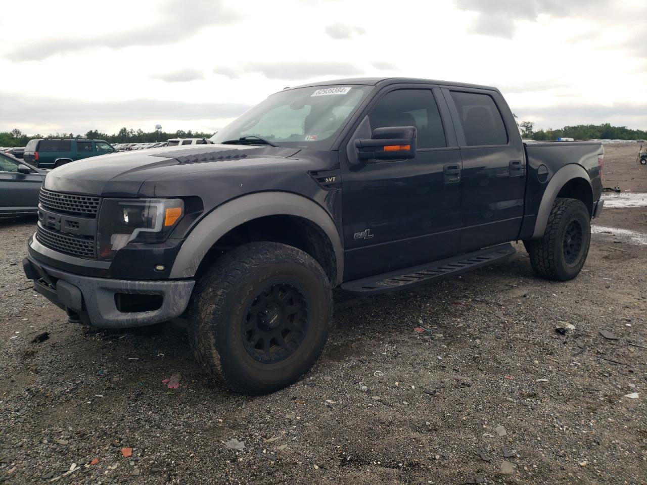 FORD F150 SVT R 2011 black crew pic gas 1FTFW1R6XBFA02781 photo #1