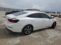 HONDA INSIGHT EX 2019 white  hybrid engine 19XZE4F55KE014506 photo #4