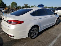 FORD FUSION TIT 2017 white sedan 4d hybrid engine 3FA6P0SU4HR330019 photo #4