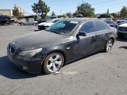 BMW 528 I 2008 black  gas WBANU53538CT11072 photo #2