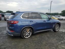 BMW X5 XDRIVE4 2021 blue  gas 5UXCR6C07M9H11019 photo #4