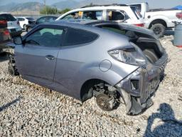 HYUNDAI VELOSTER 2017 gray  gas KMHTC6AD0HU317978 photo #3