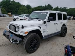 JEEP WRANGLER S 2024 white  hybrid engine 1C4RJXP66RW184975 photo #2