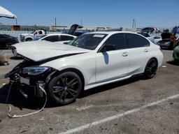 BMW M340I 2020 white  gas 3MW5U7J02L8B26188 photo #2