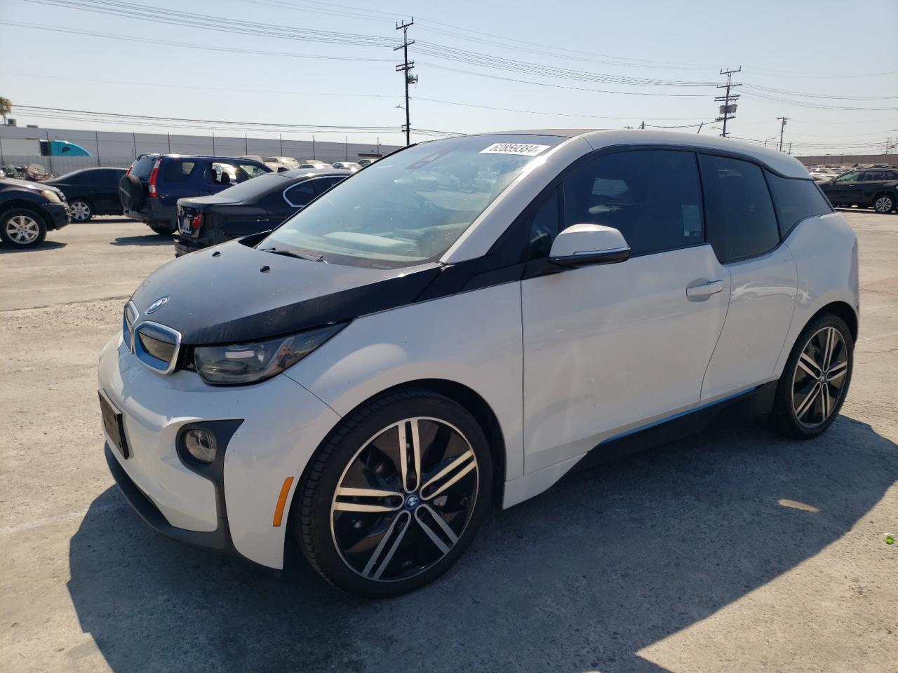 BMW I3 BEV 2014 white hatchbac electric WBY1Z2C55EV284618 photo #1