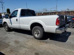 FORD F250 SUPER 2014 white  gas 1FTBF2A60EEA79136 photo #3