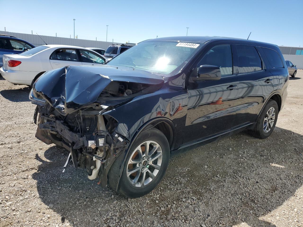 DODGE DURANGO SX 2013 black 4dr spor flexible fuel 1C4RDJAG6DC701207 photo #1