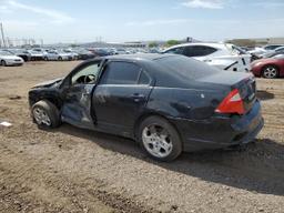 FORD FUSION SE 2010 black sedan 4d gas 3FAHP0HA7AR143515 photo #3