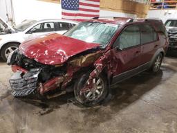 FORD TAURUS X S 2008 burgundy  gas 1FMDK05W18GA45598 photo #2