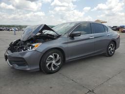 HONDA ACCORD LX 2017 gray  gas 1HGCR2F31HA212266 photo #2