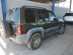 JEEP LIBERTY SP 2007 green  gas 1J4GL48K27W694081 photo #4