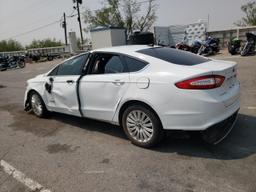 FORD FUSION SE 2016 white sedan 4d hybrid engine 3FA6P0LU5GR241346 photo #3