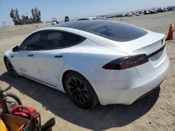 TESLA MODEL S 2017 white  electric 5YJSA1E20HF196024 photo #3