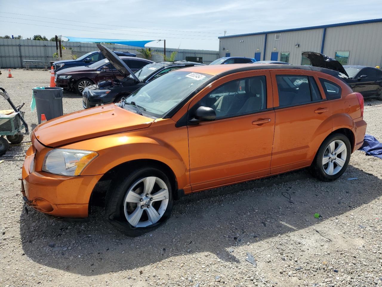 DODGE CALIBER MA 2011 orange  gas 1B3CB3HA7BD147709 photo #1