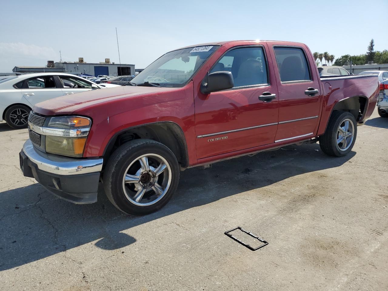 CHEVROLET COLORADO 2005 red  gas 1GCCS136858274407 photo #1