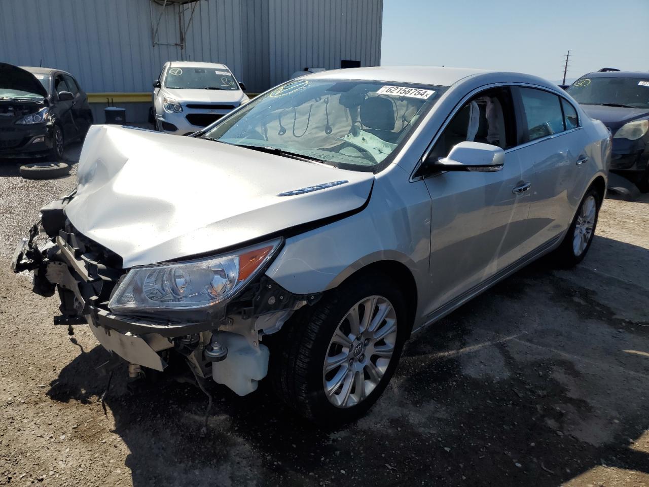 BUICK LACROSSE 2013 silver  gas 1G4GC5E37DF226833 photo #1